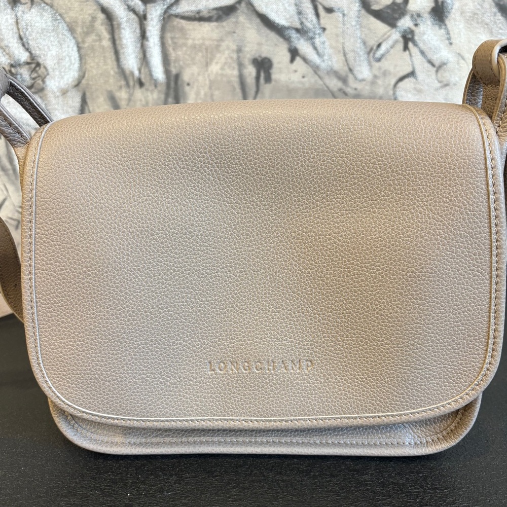 LONGCHAMP Le Foulonné Leather Crossbody